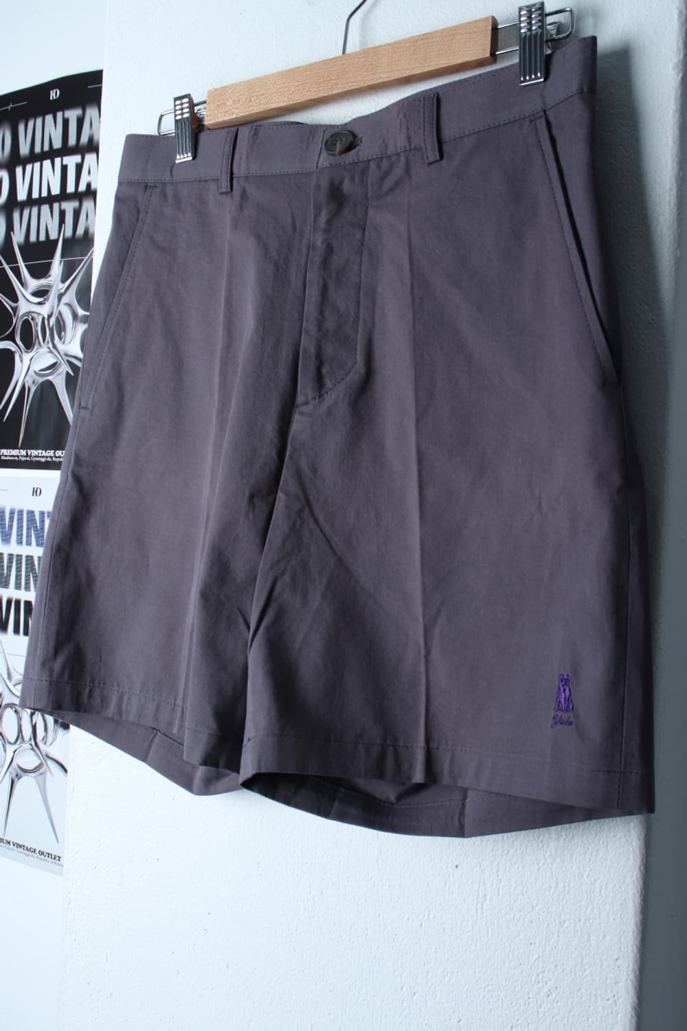 (S) 예일 반바지 팬츠 새상품 치노 차콜 에이징-P9736 상품이미지1