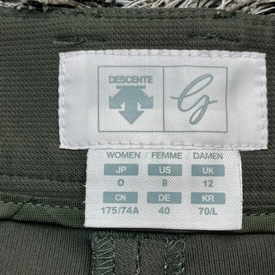 데상트 골프 여성 숏팬츠 (70/L) 상품이미지3