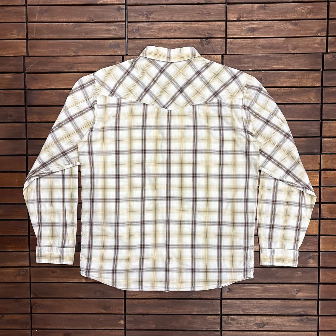 (M) 파타고니아 오가닉 아웃도어 체크 셔츠 상품이미지3