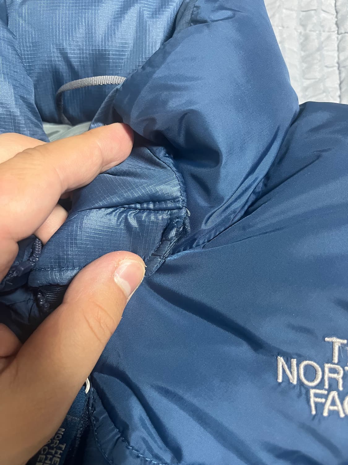 Northface 노스페이스 눕시 700 블루 S size 상품이미지4