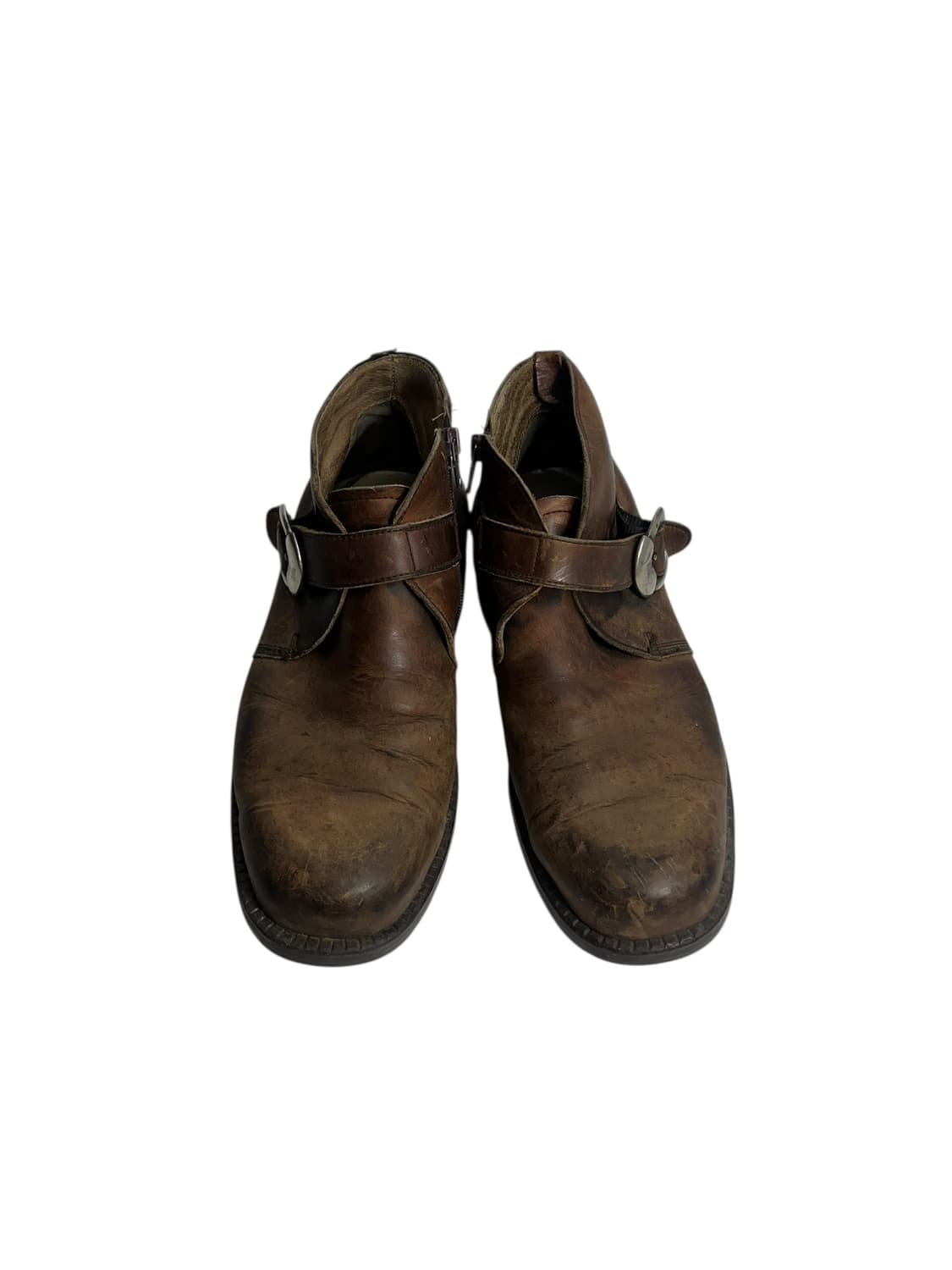 버팔로 가죽 브라운 웨스턴 레더 부츠 255 상품이미지2