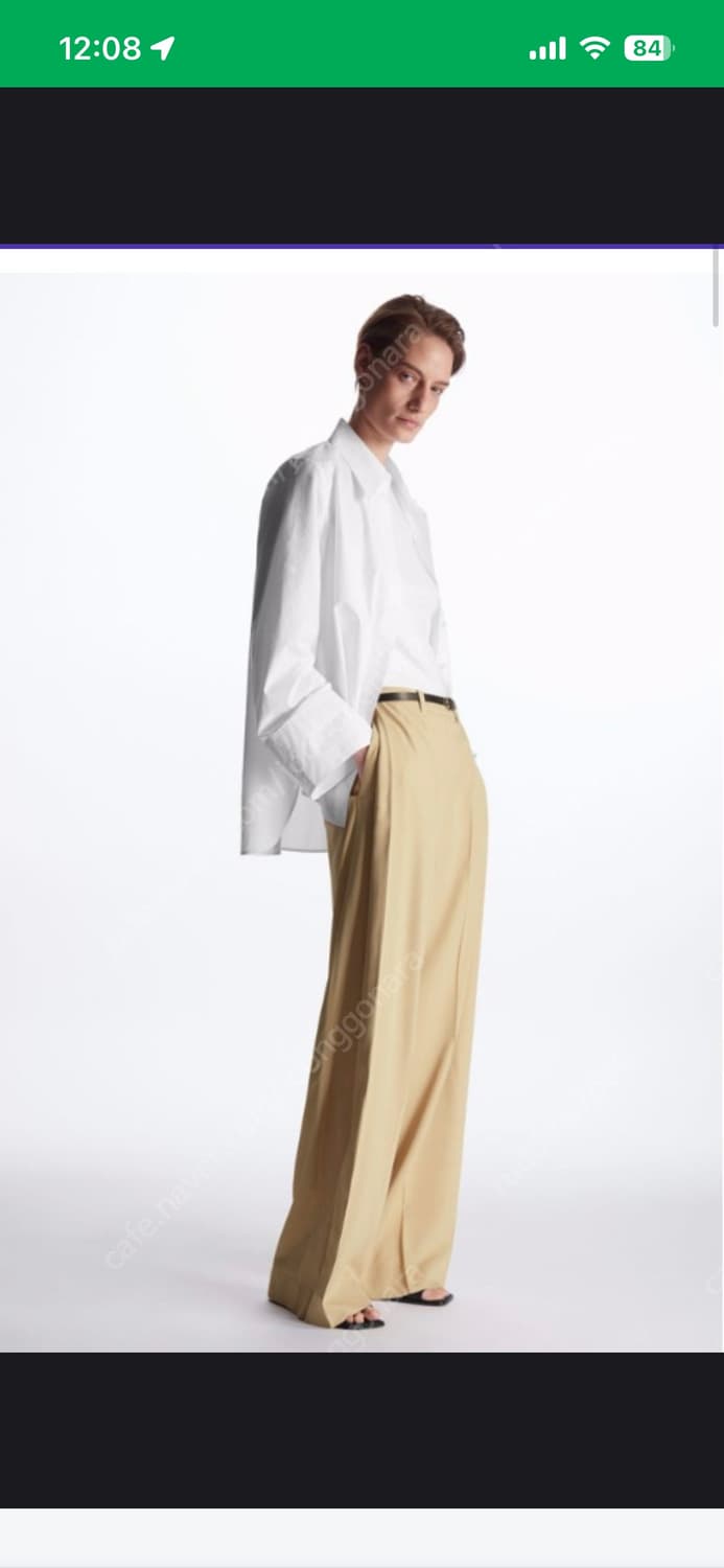 코스 테일러드 실크셋업 36사이즈 새제품 상품이미지3