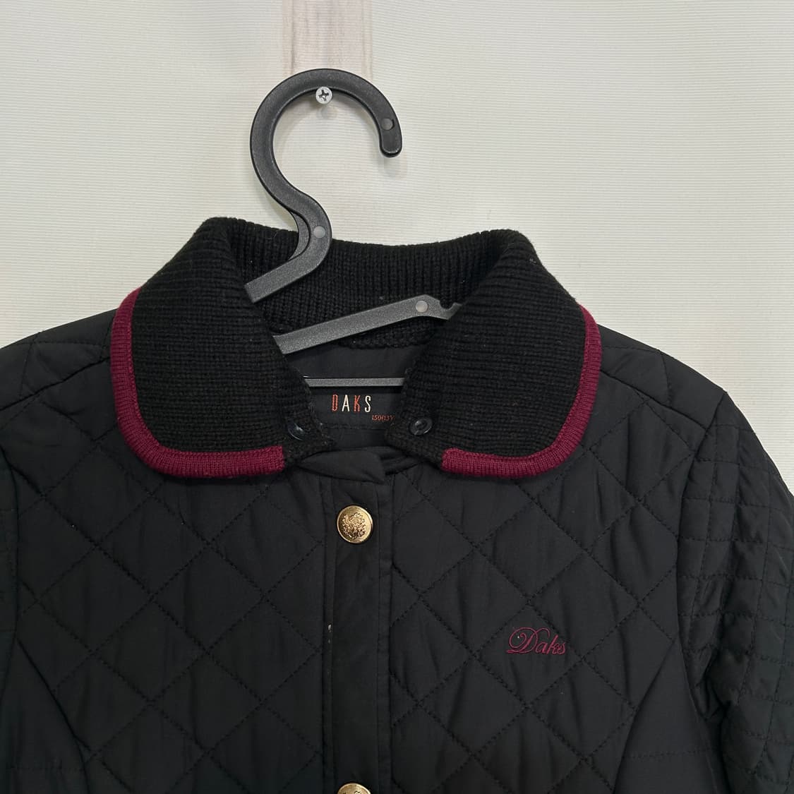 닥스 키즈 퀄팅 코트 150 정품 상품이미지2
