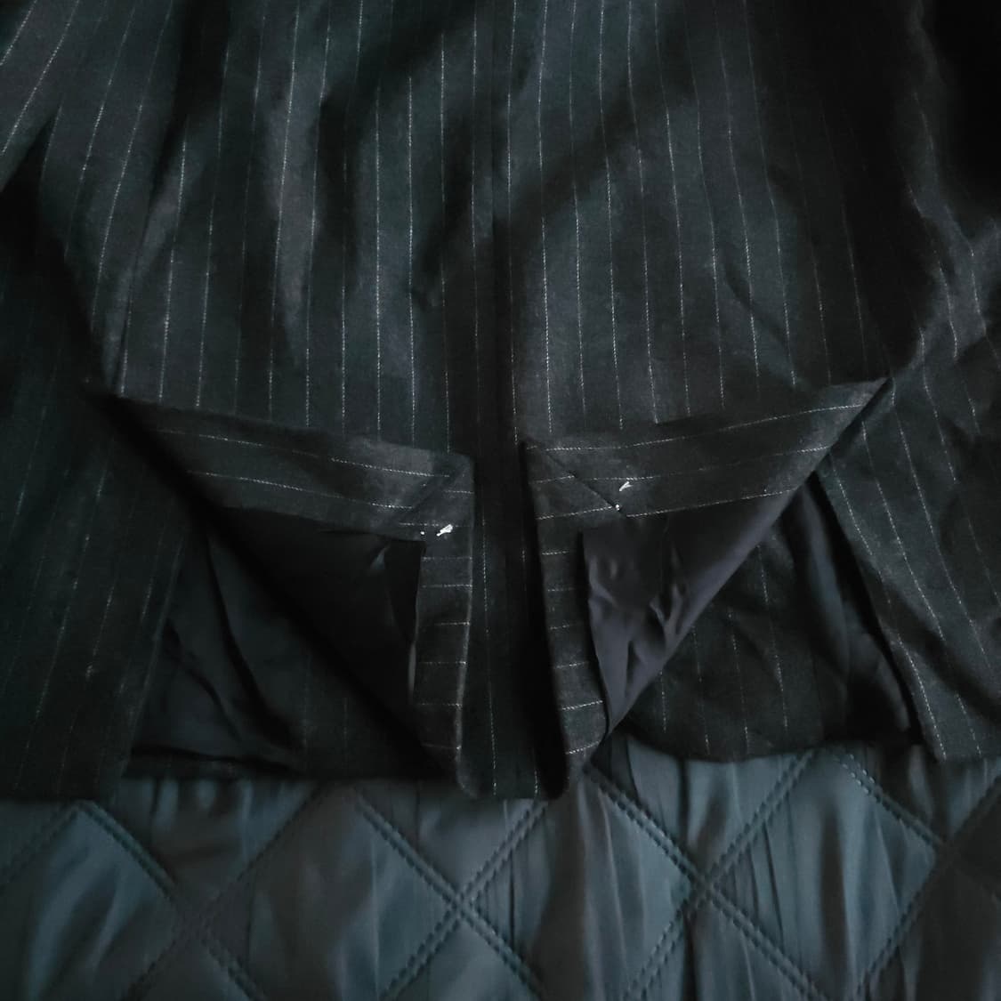 자라 x 아더에러 스트라이프 오버사이즈 블레이저 그레이2004/841 상품이미지9