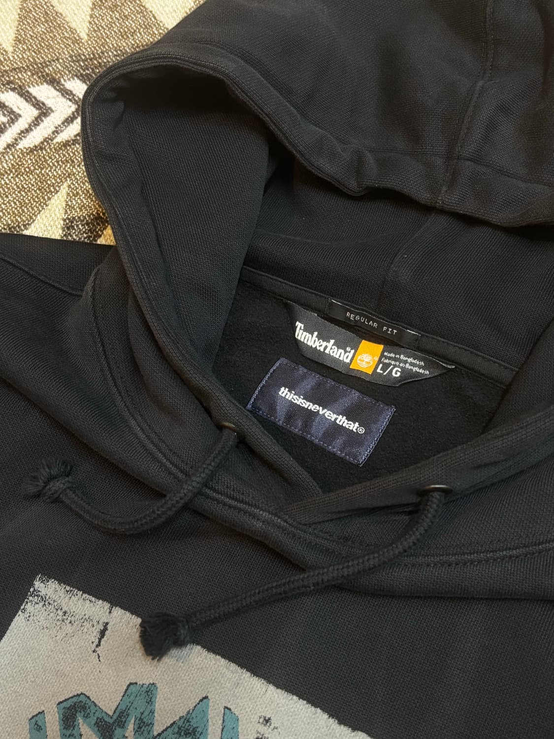 디스이즈네버댓 x 팀버랜드 페이디드 후디 상품이미지6