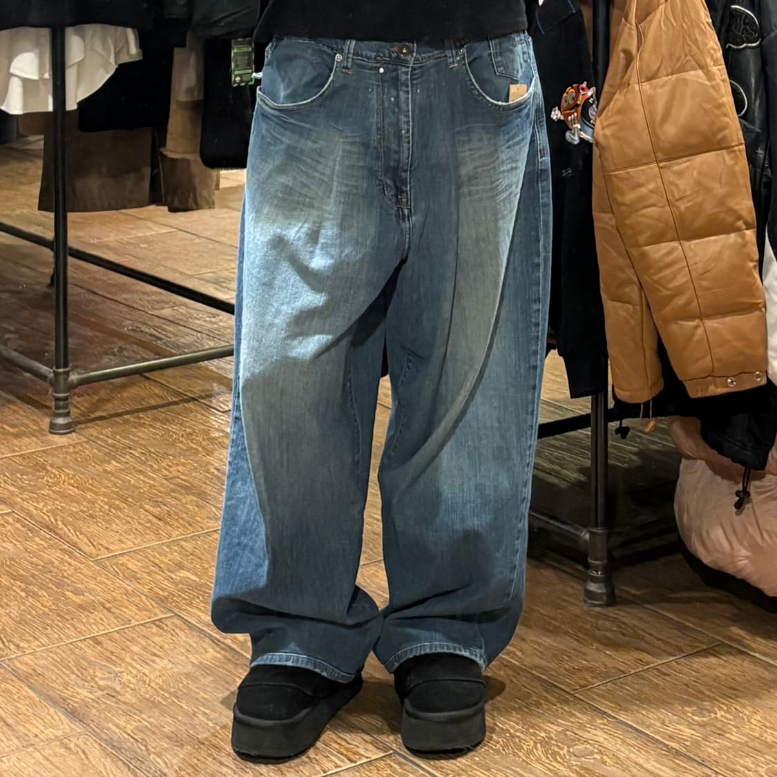 [HI] VTG 포켓 데님와이드팬츠 상품이미지2