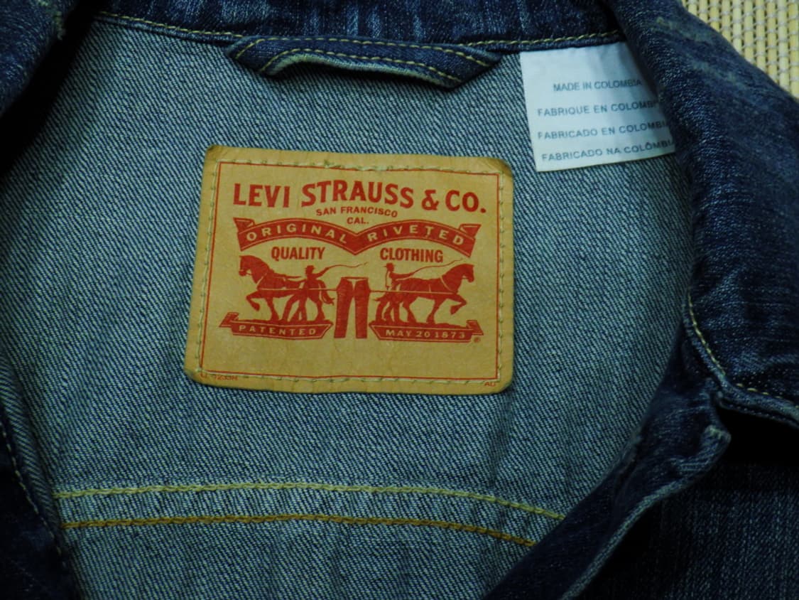 (M/95) Levis 리바이스 남성 청 데님 자켓 상품이미지6