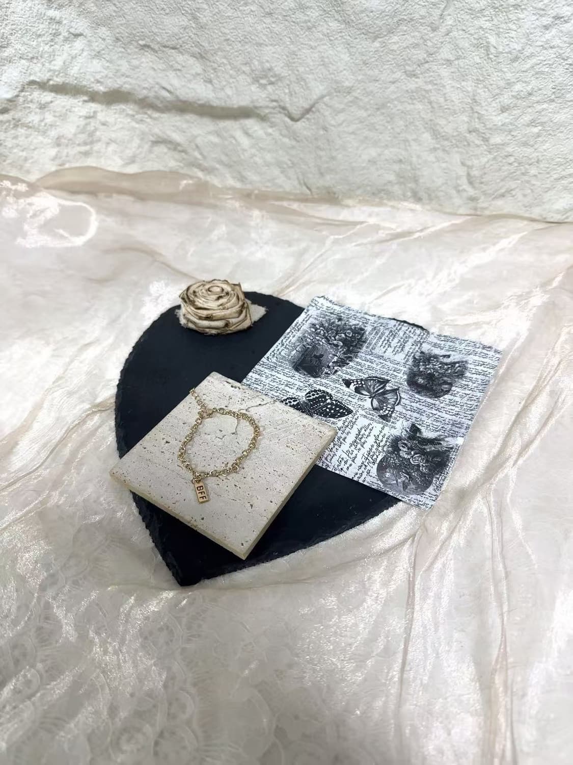 빈티지 BFF 링크 팔찌 상품이미지1