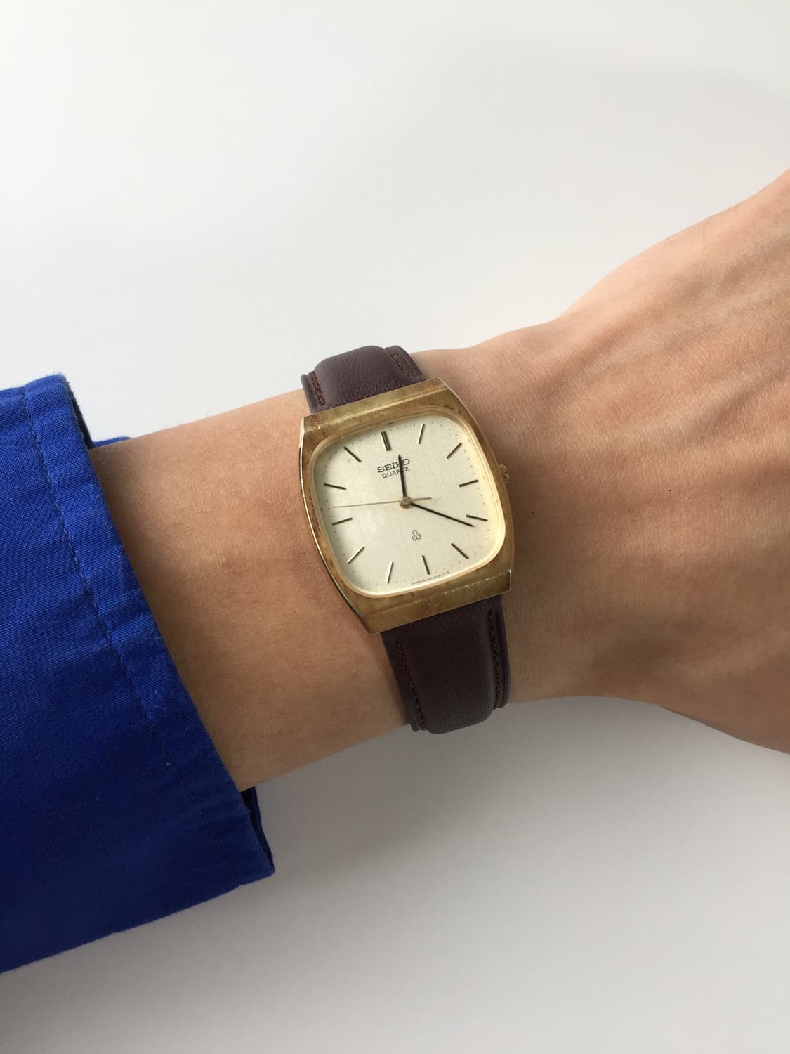 80s seiko vintage gold square quartz 상품이미지4