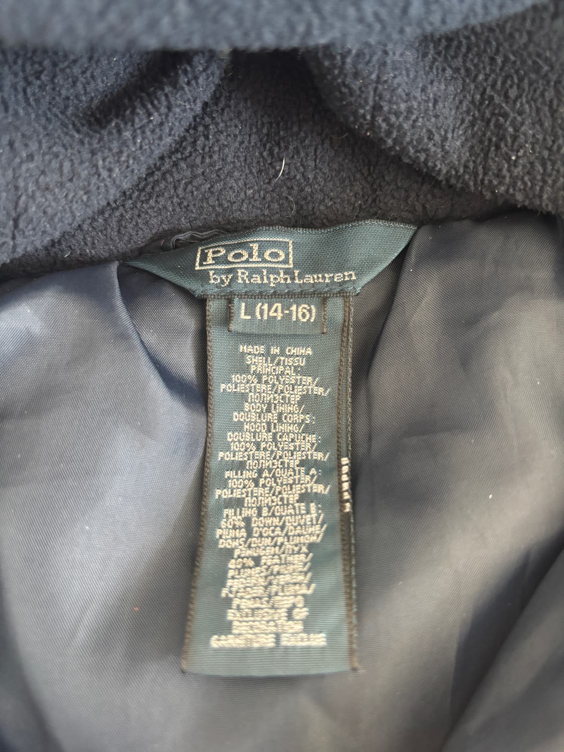 빈티지 폴로 빅포니 패딩 상품이미지2