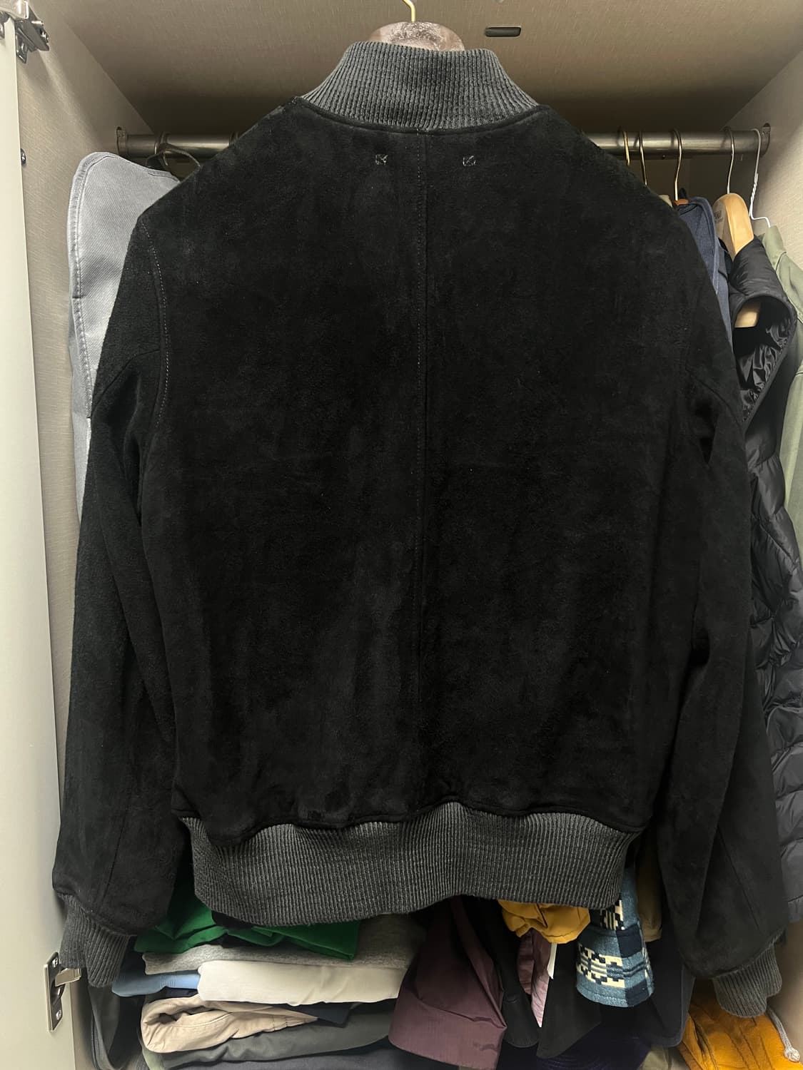 더블알엘 RRL 25FW 디어스킨 스웨이드 보머 상품이미지3