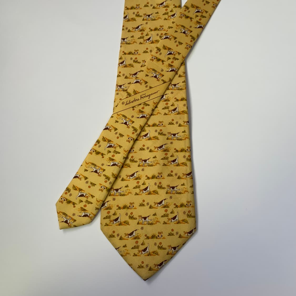 살바토레 페레가모 명품넥타이 100실크 A등급 혼주넥타이 상품이미지3