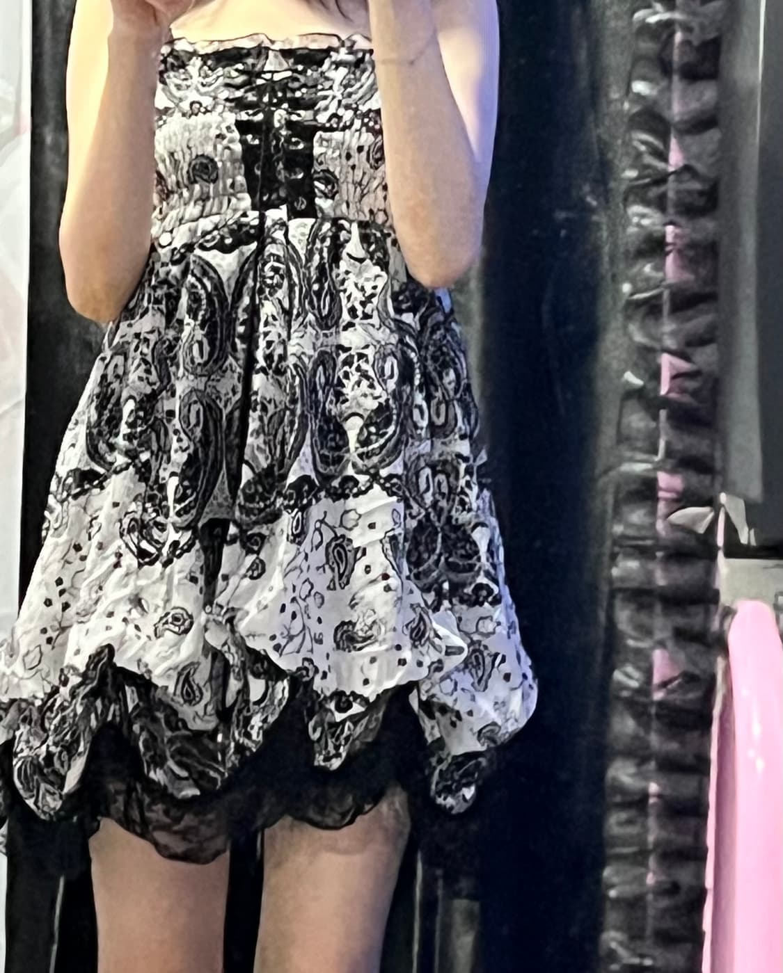 [오리엔탈/에스닉/히피] 코르셋 펌킨 레이스 원피스 상품이미지6