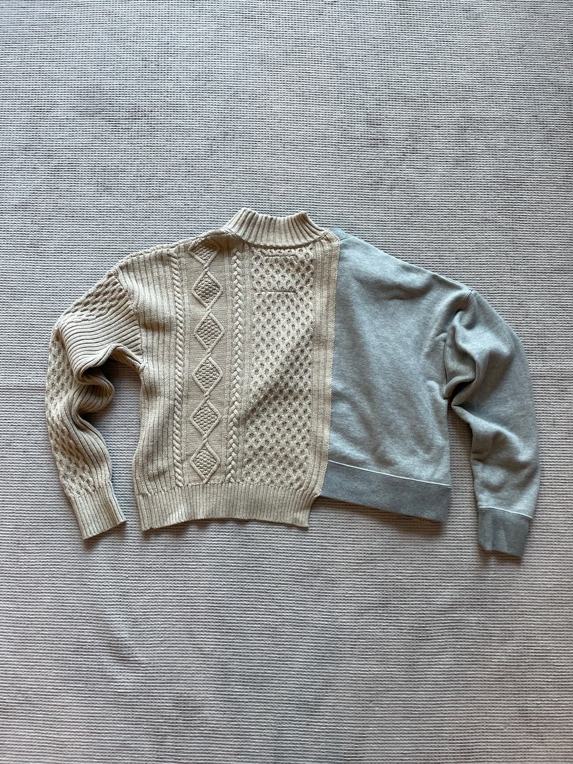 미하라야스히로 케이블 스웨터 상품이미지2