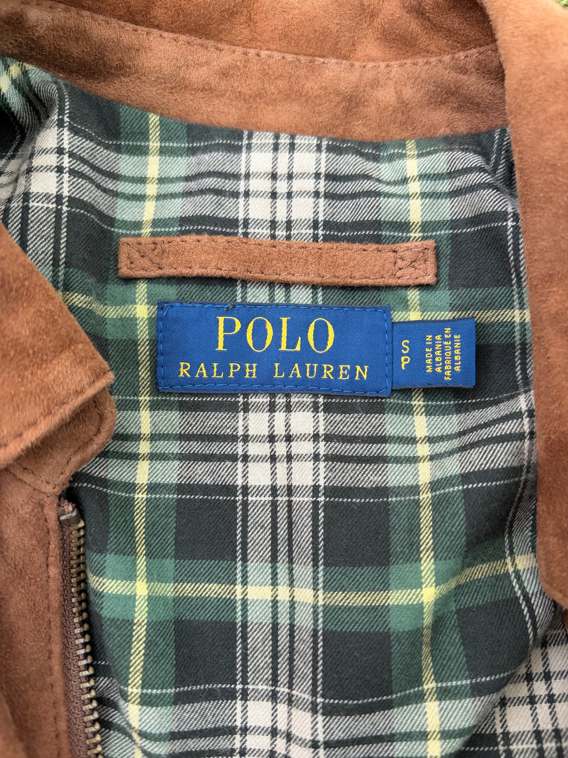 폴로 랄프로렌 A-2 스웨이드 레더 자켓 상품이미지7