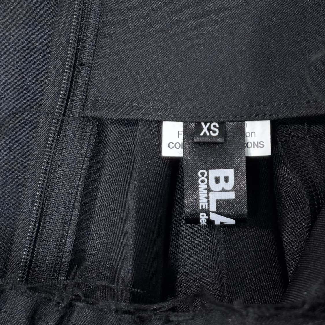 25FW Pleated Multi-Length Black Skirt 상품이미지5