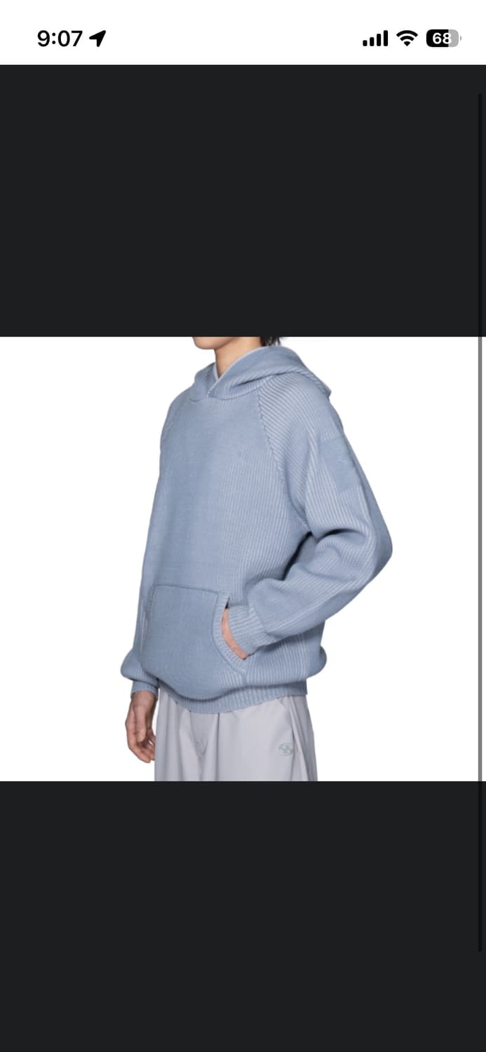 산산기어 23fw 니트 후드 3 상품이미지5