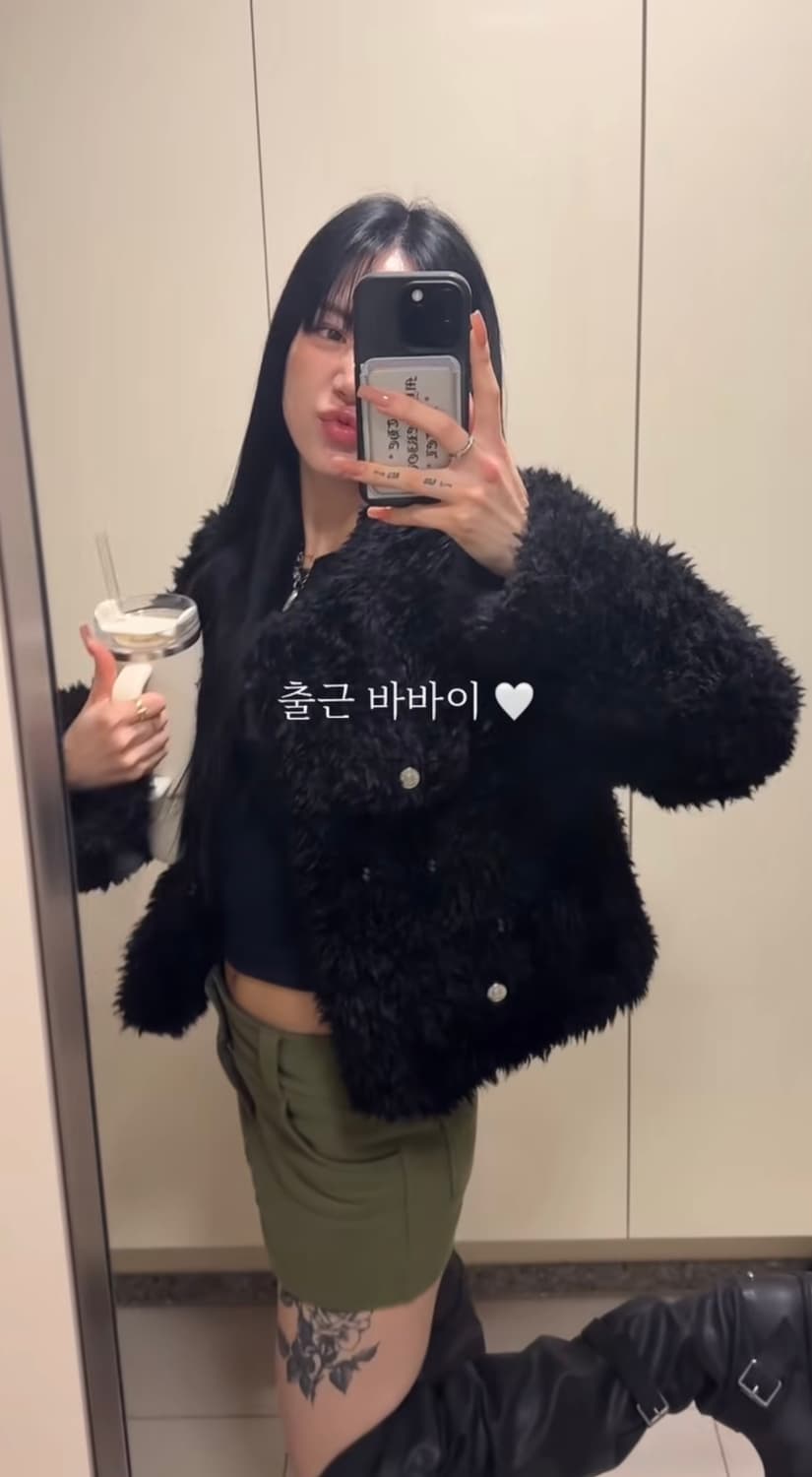 더미스테리어스호텔 퍼자켓 상품이미지2