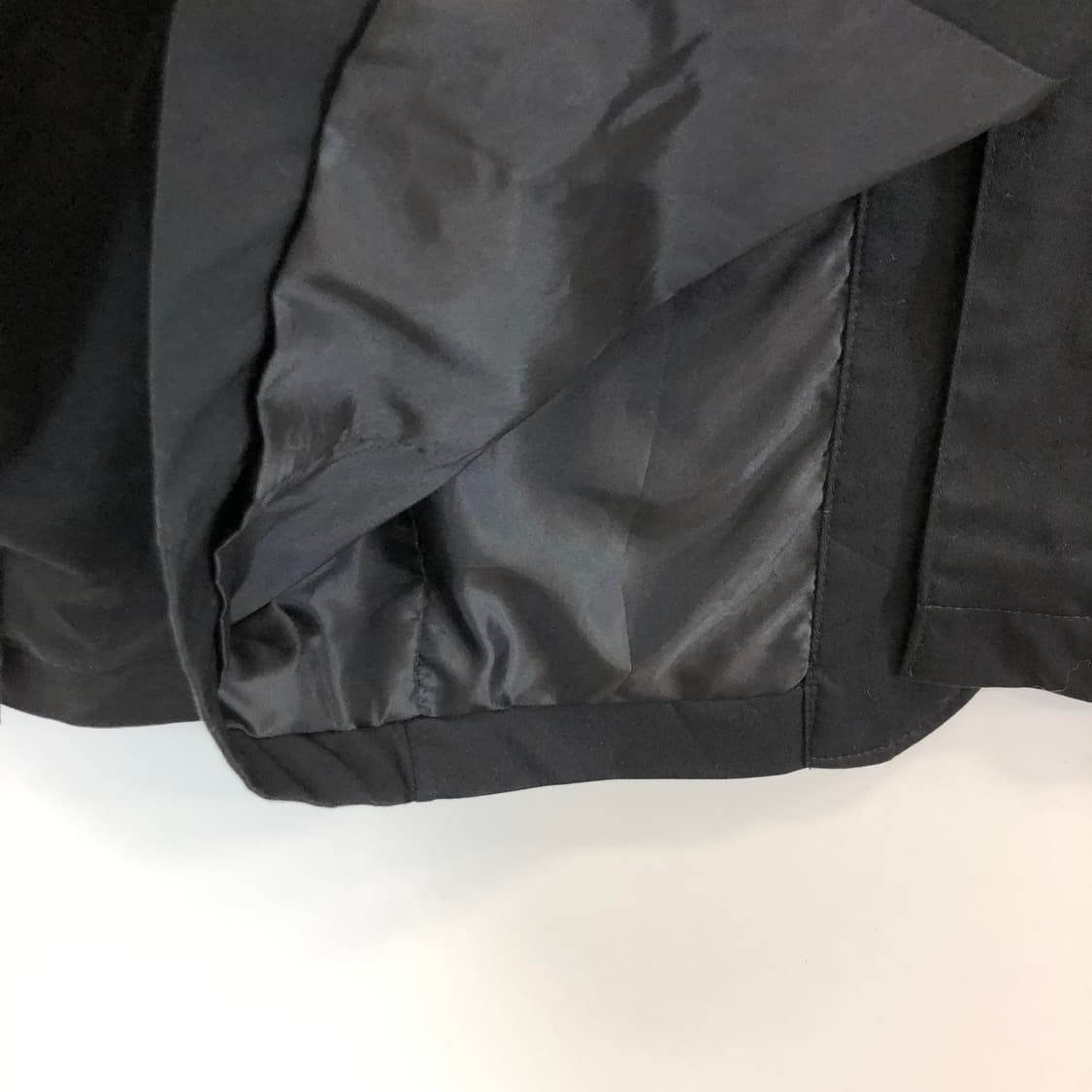 비슬로우스탠다드 코튼 콤비자켓 M 블랙 상품이미지4