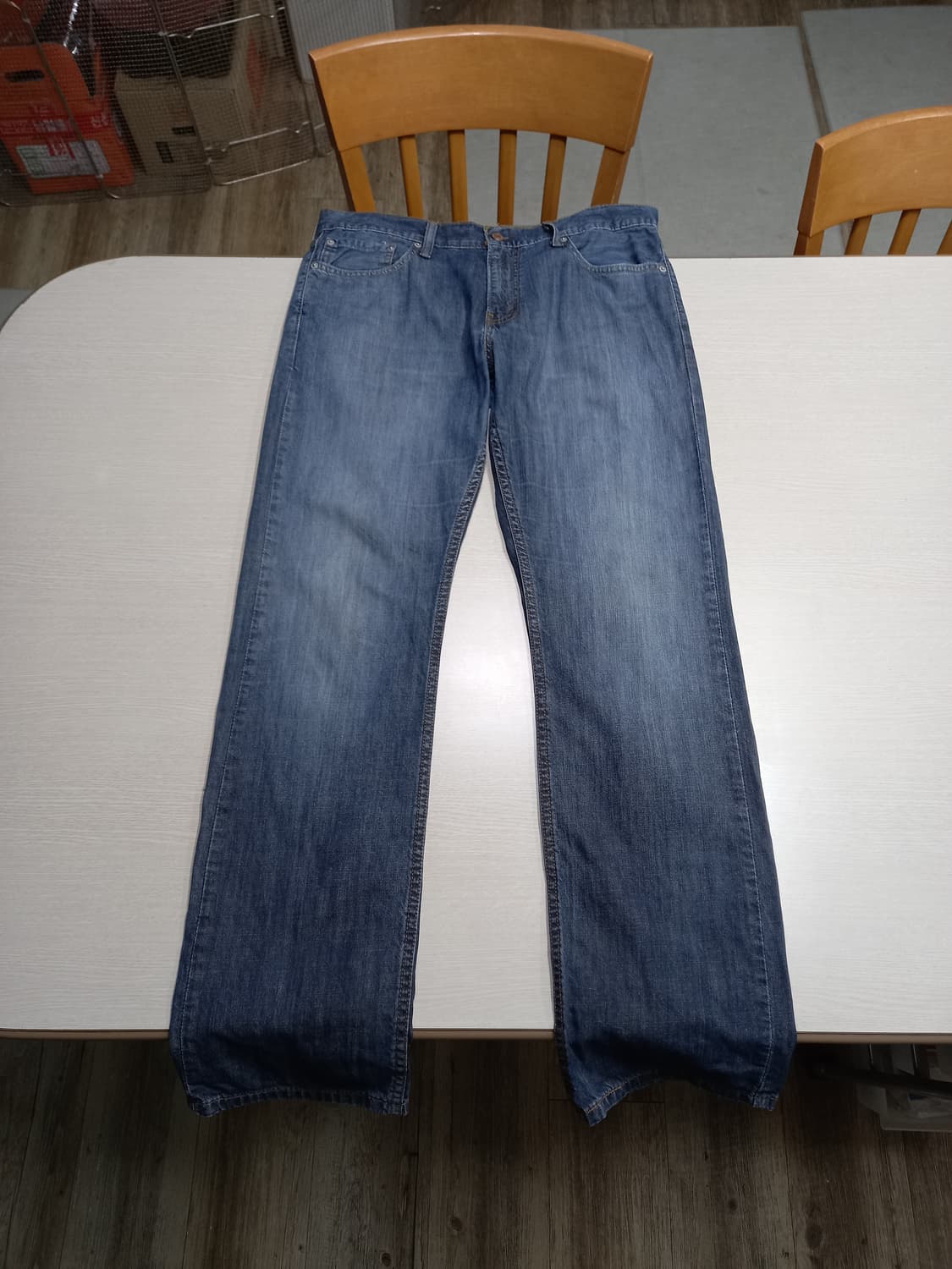 33 리바이스514 멕시코 봄여름용 워싱 일자진 33-431 상품이미지1