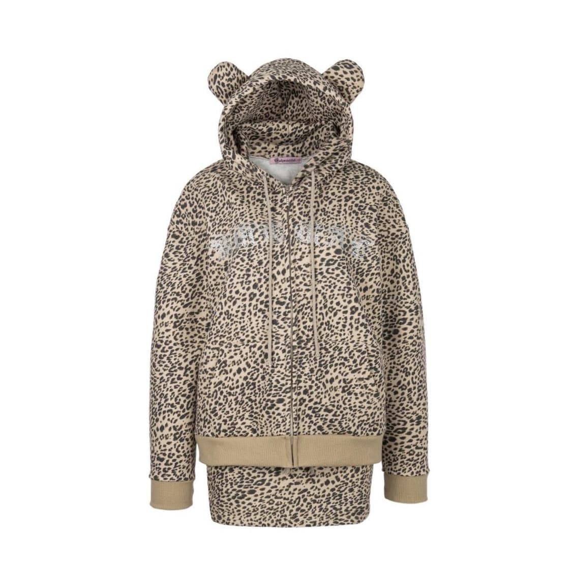 베이비메탈클럽 베메클 베어걸 후드집업 레오파드  상품이미지1