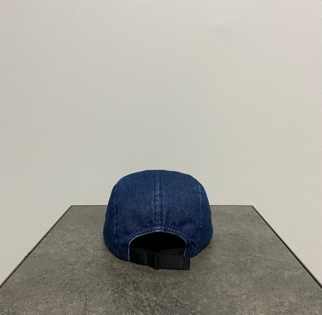 슈프림 워시드 데님 박스로고 캠프캡 모자 상품이미지4