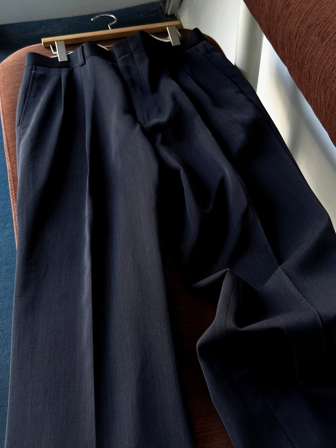  2 pleats multi stripe patterned trouser 상품이미지2