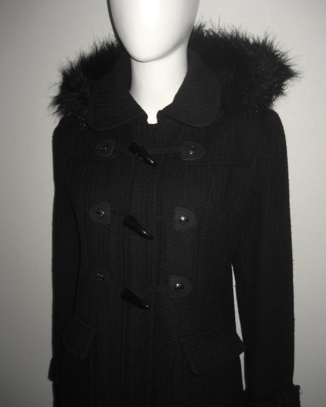 GUESS 게스 퍼 후드 떡볶이 코트 자켓 상품이미지6