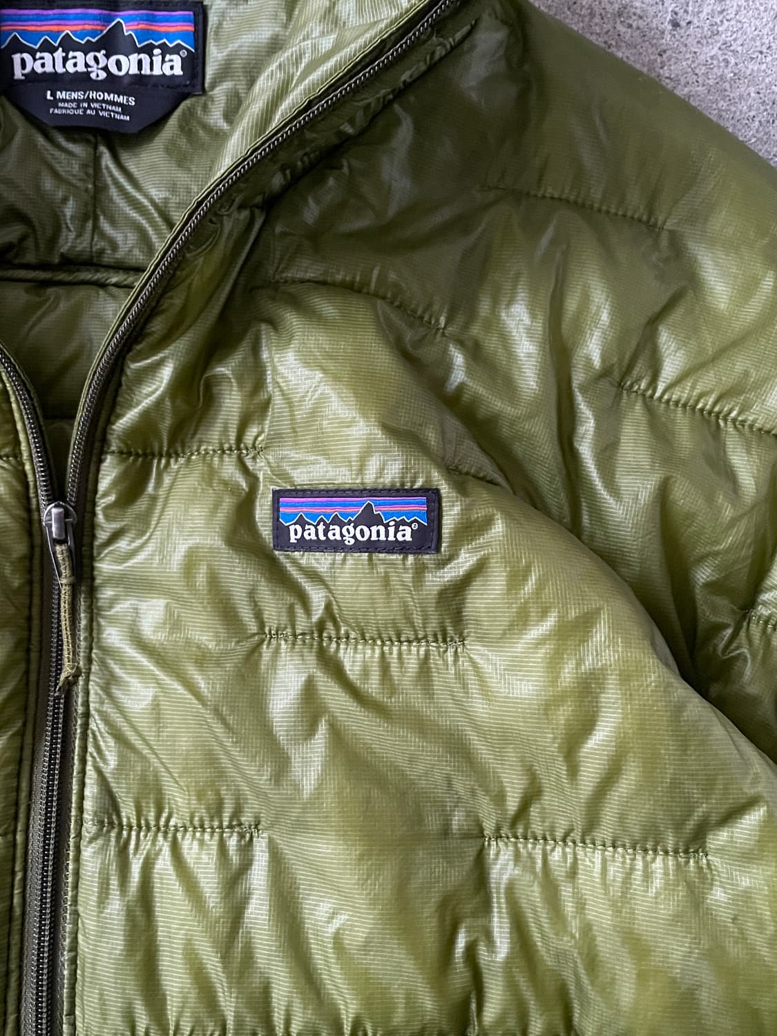Patagonia Micro Puff Matcha Green Jacket 상품이미지4