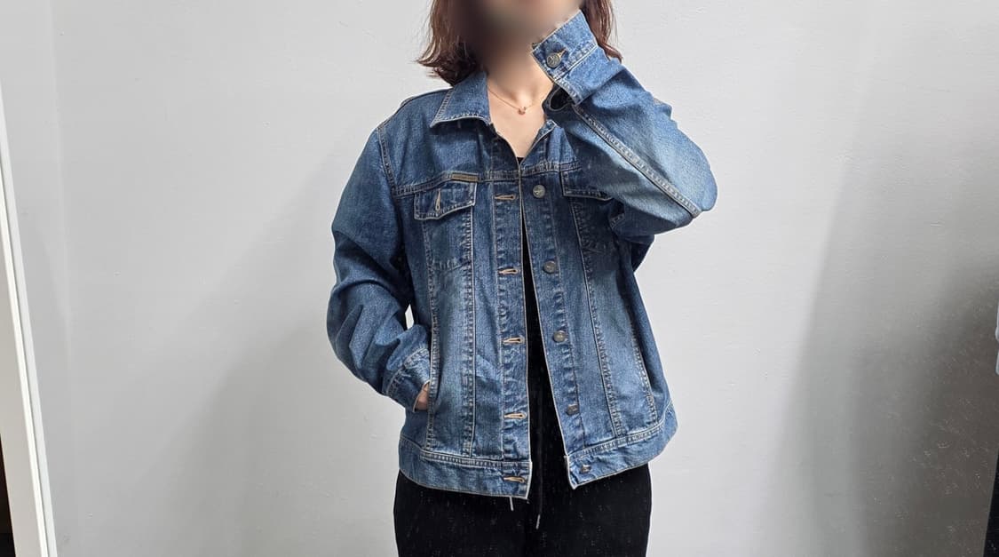 [프립]캘빈클라인 진(Calvin Klein Jeans) 여성 데님 자켓 상품이미지1