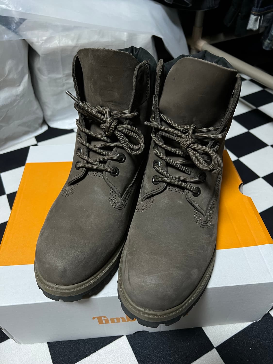 [8.5, 265] 팀버랜드 6인치 프리미엄 부츠 브라운 워커 상품이미지2