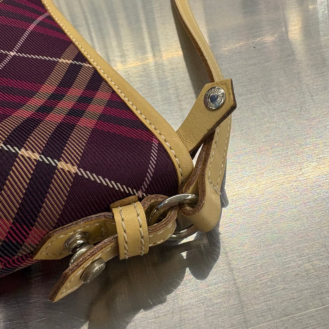 버버리 블루라벨 체크 미니 숄더백 상품이미지3