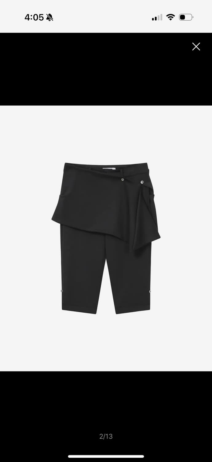 미세키 카프리 스커트 팬츠 Capri wrap skirt pants  상품이미지5