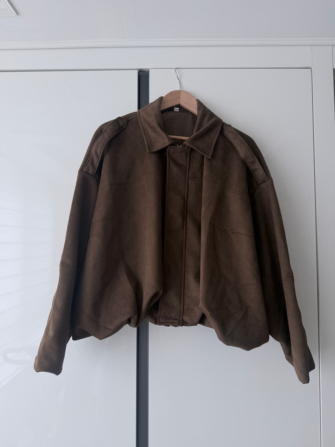 [새상품]스웨이드 봄버자켓 상품이미지4