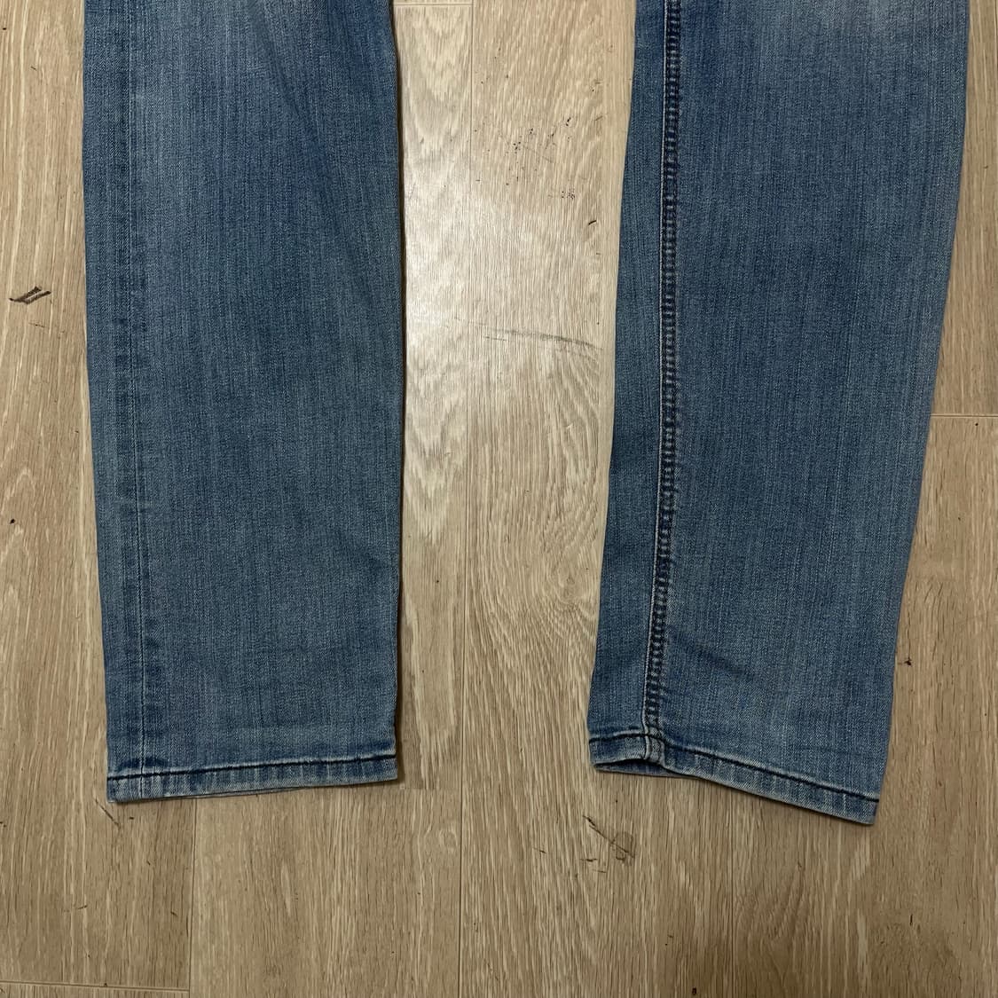 디젤 테파 슬림 캐럿 데미지 워싱 데님 청바지 [중청] W34 L32 상품이미지3