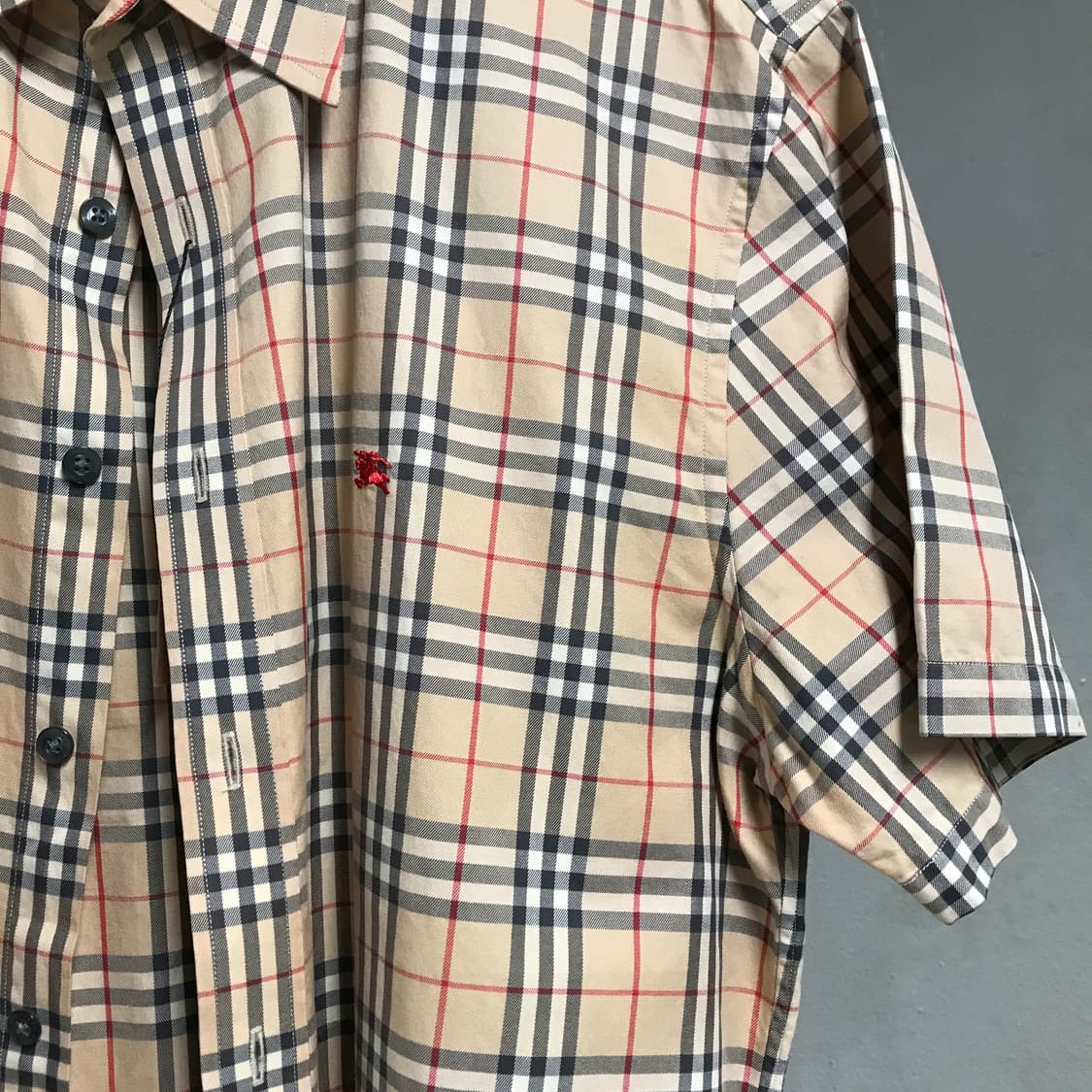 버버리 반팔 셔츠 L 상품이미지4