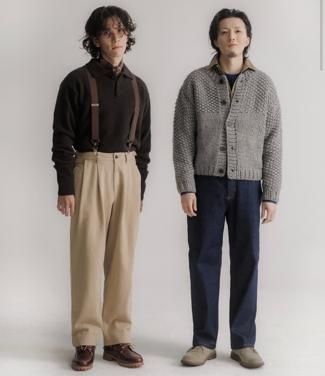 처칠롬퍼 핸드메이드 가디건 l 하바티 아워셀브스 포터리 러프사이드 상품이미지1