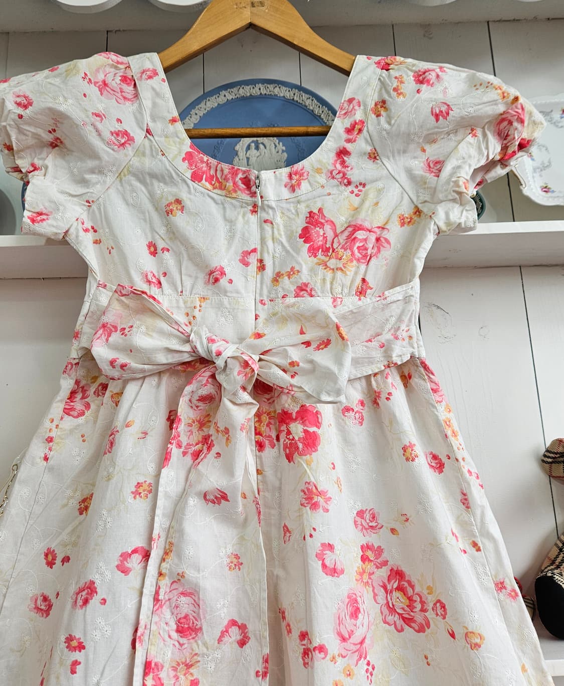 리즈리사(LIZ LISA) 로즈 플라워 퍼프 원피스 상품이미지6