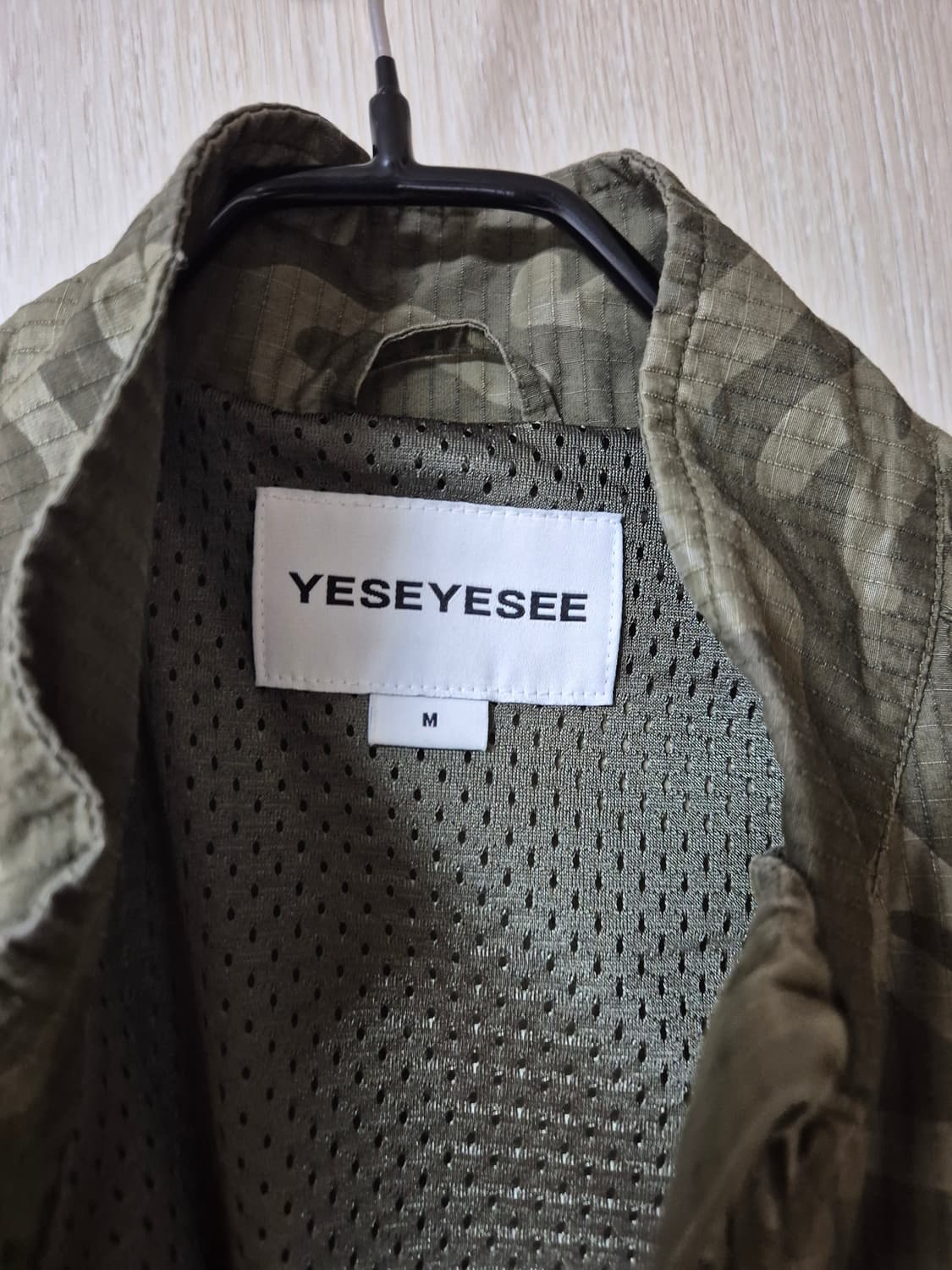 예스아이씨 올리브 카모 투웨이 피싱  카모플라쥬 자켓 상품이미지8