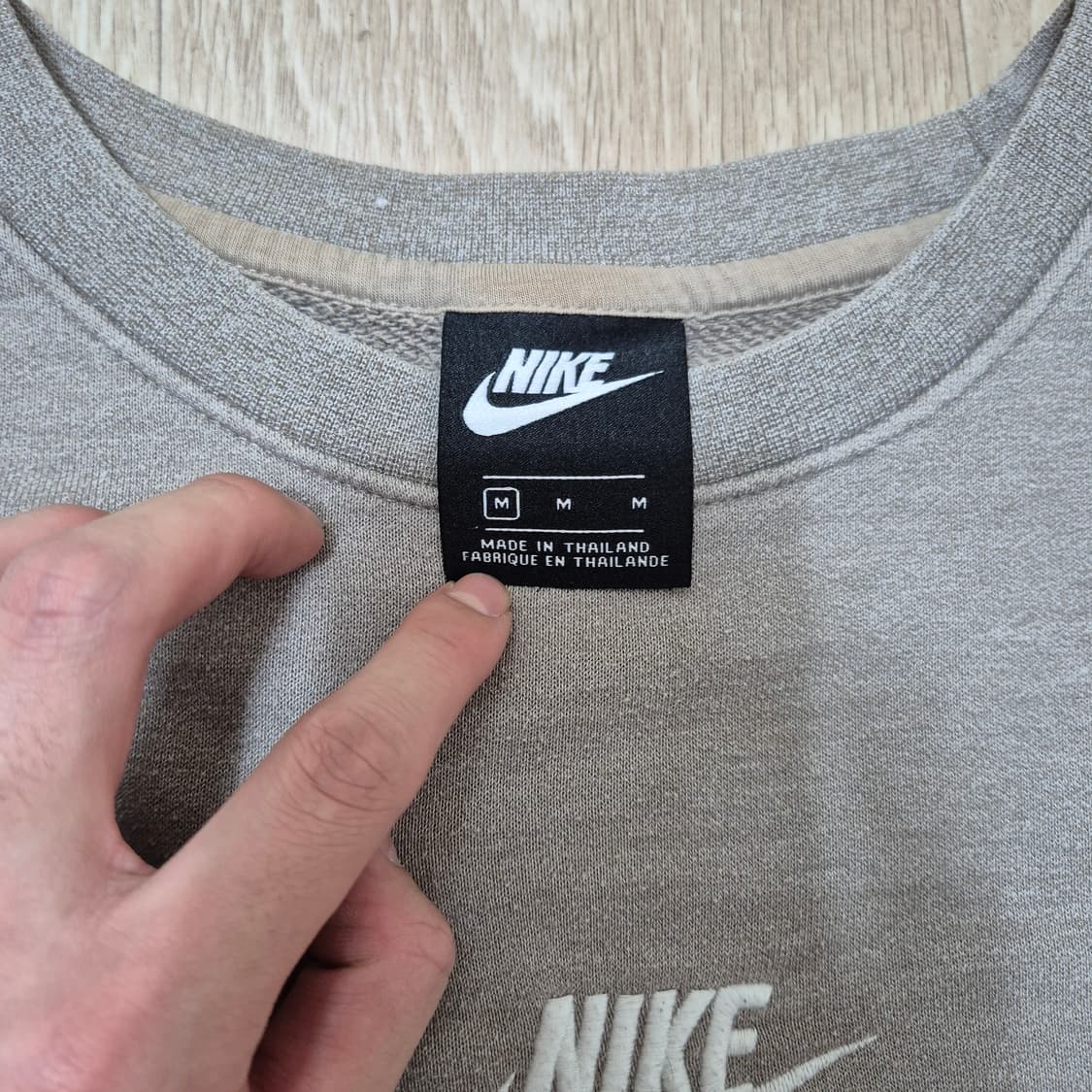 나이키 미들로고 맨투맨 스웻셔츠 상품이미지5