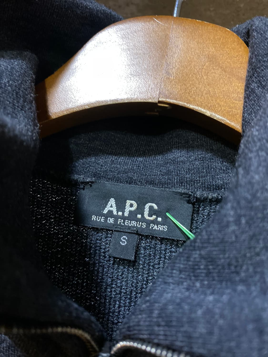 A.P.C 코튼 싱글 집업 자켓 S  상품이미지3