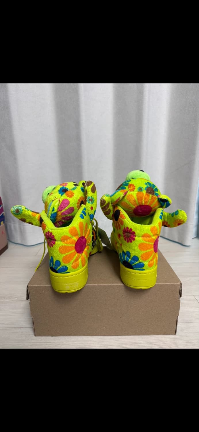 아디다스 제레미스캇 플로워 파워 하이탑 스니커즈 260 상품이미지5