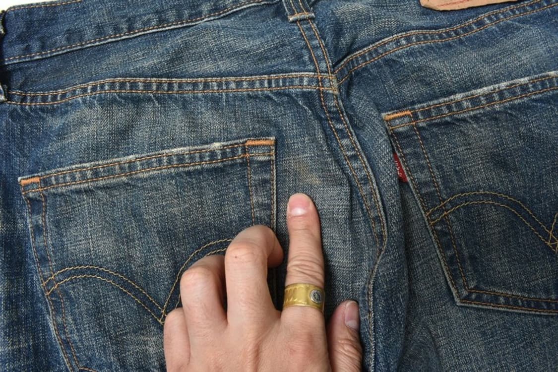 리바이스 501 청바지 데님팬츠 32 N1183 상품이미지9