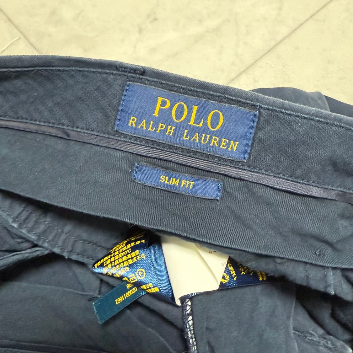 폴로 랄프로렌 깃발 자수 바지 상품이미지3