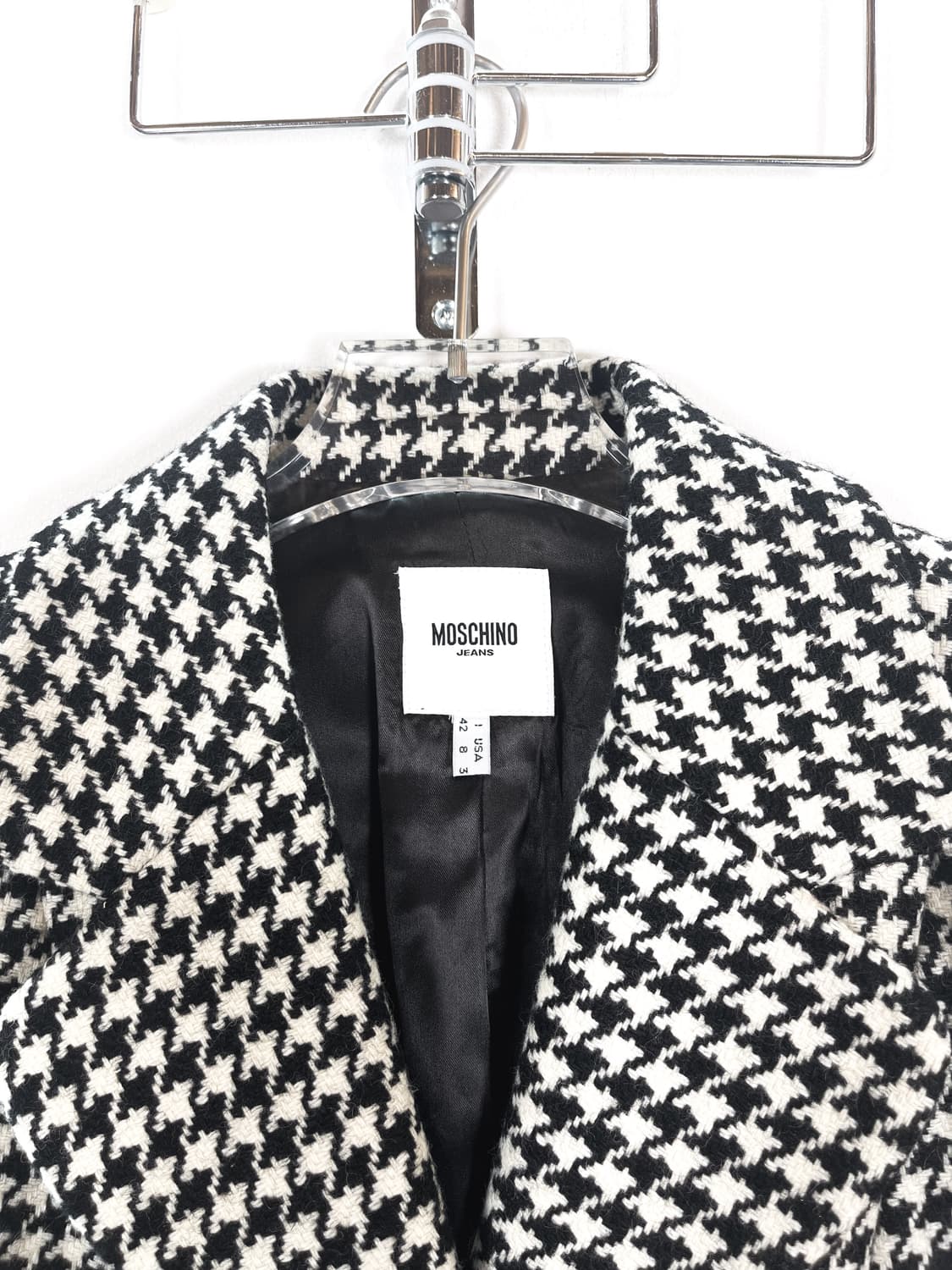 모스키노 하운즈투스 울 코트 상품이미지5