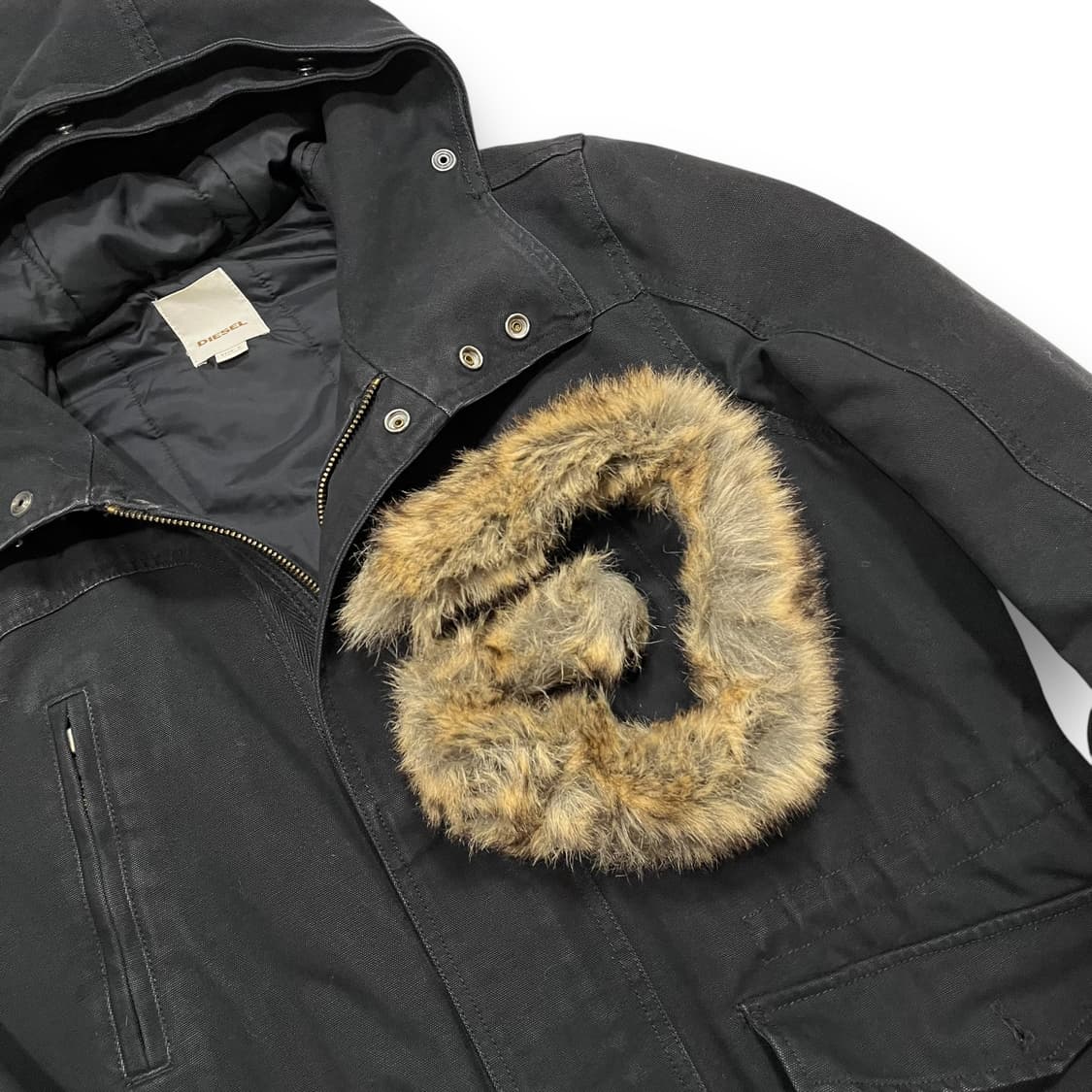 디젤 얼티밋 더블 락시크 패디드 후디 집업 자켓  상품이미지6