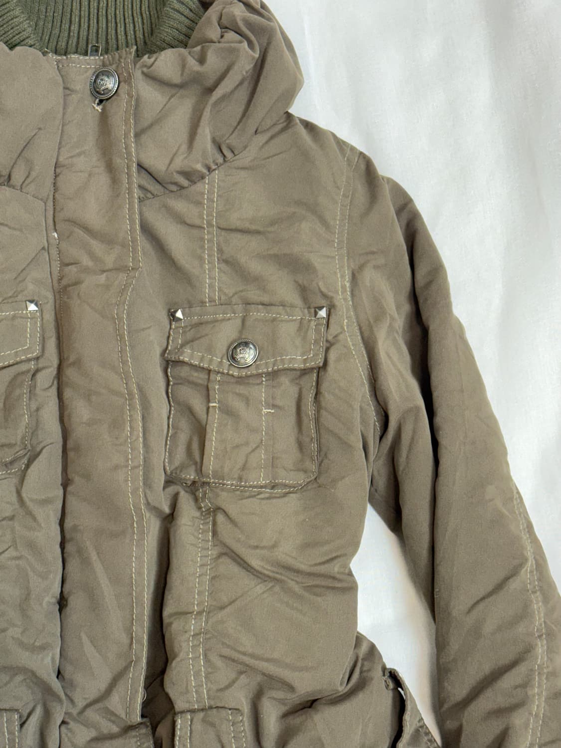 Jpn 브라운양털 야상자켓 상품이미지3