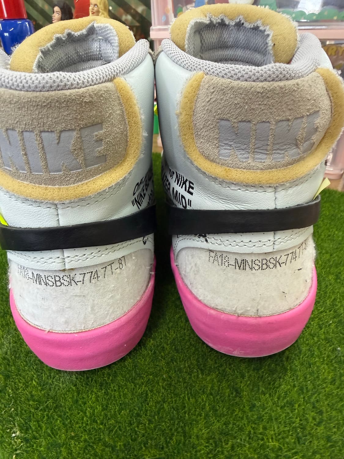 나이키 오프화이트 블레이져 미드 255mm 상품이미지7