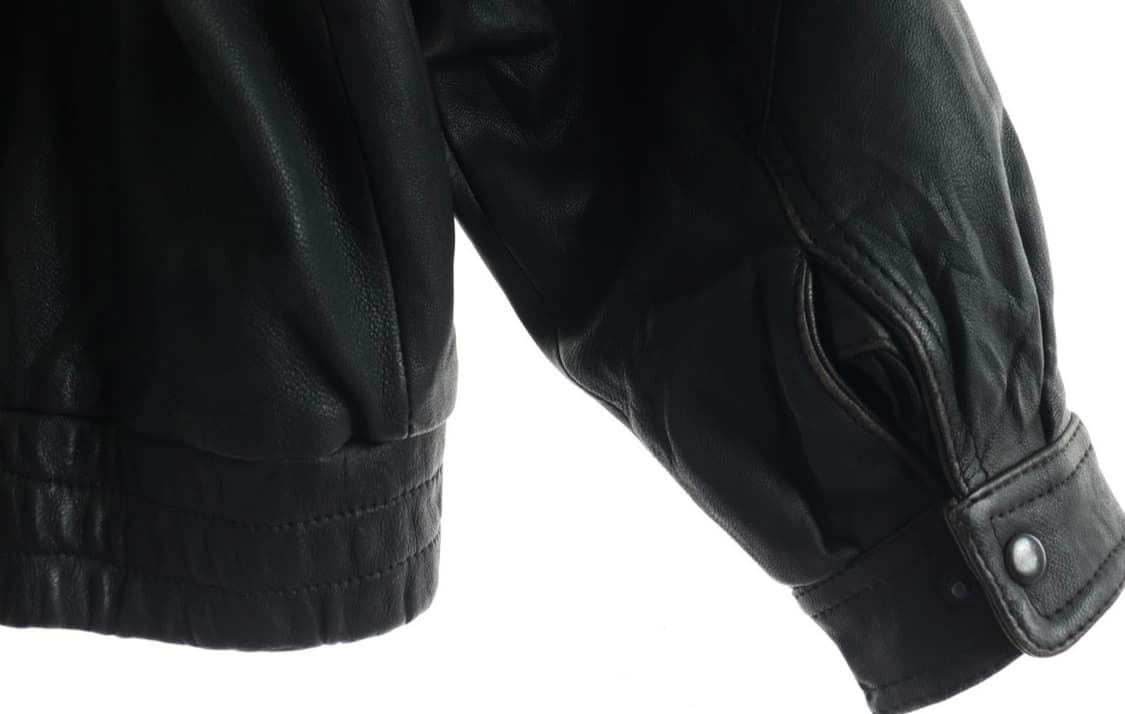 빈티지 레더 봄버 자켓 상품이미지6