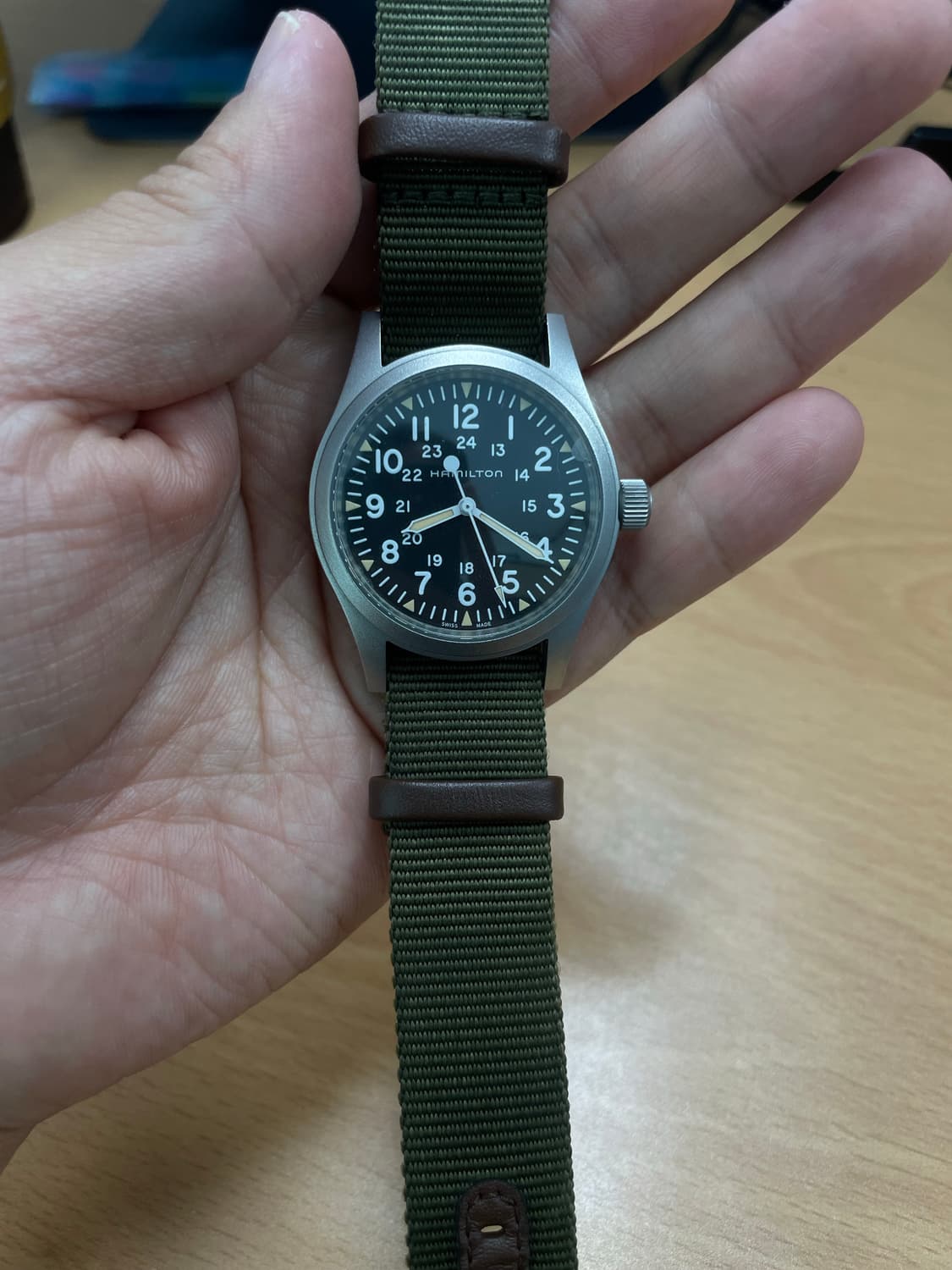 해밀턴 카키필드 38mm 수동  상품이미지2